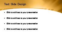 Radiantcurve Orange PowerPoint Template text slide design